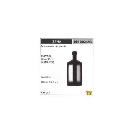 Pescamiscela tipo grande ZAMA ZF4 motore oltre 30cc con feltro attacco Ø 4,8mm | NewgardenParts.com