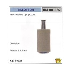 TILLOTSON tipo pequeño con conexión de fieltro Ø 4,4 mm OW802