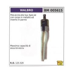 WALBRO type spécial corps métallique avec insert en feutre 125.529 | NewgardenParts.com
