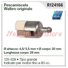 Pescamiscela WALBRO per motosega 125 528 tipo grande R124166 | NewgardenParts.com