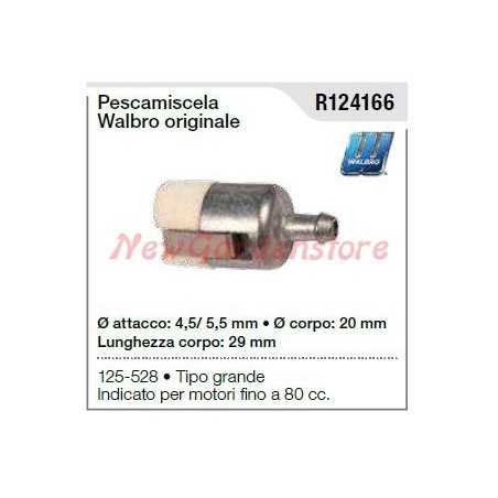 WALBRO Blowfish pour tronçonneuse 125 528 grand modèle R124166 | NewgardenParts.com
