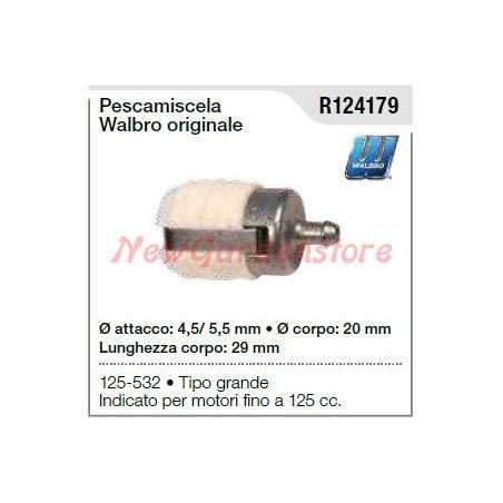 WALBRO Soufflette pour tronçonneuse 125 532 grand modèle R124179 | NewgardenParts.com