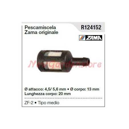 WALBRO Pêcheur d'angle pour tronçonneuse ZF-2 moyen modèle R124152 | NewgardenParts.com