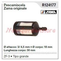 WALBRO flycatcher for chainsaw ZF-3 large type R124177
