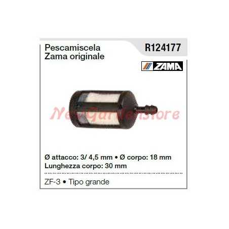 WALBRO chasse-mouches pour tronçonneuse ZF-3 grand modèle R124177 | NewgardenParts.com