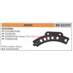 Piastra altezza MAORI rasaerba tosaerba tagliaerba MP5515SBQ/SVBQ 023757