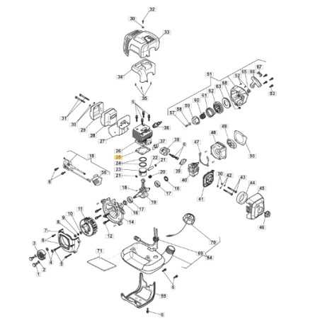 Cylinder plate brushcutter models ABR26J ORIGINAL STIGA 118803165/0 | NewgardenParts.com
