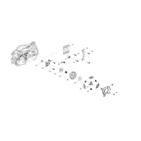 Plaque de couvercle de pompe à huile BLUEBIRD ORIGINAL CSP 270T CSP270T-88 | NewgardenParts.com