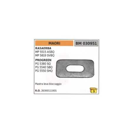 Piastra leva bloccaggio MAORI - PROGREEN rasaerba MP5515ASBQ MP5819SVBQ PG5380SQ | NewgardenParts.com