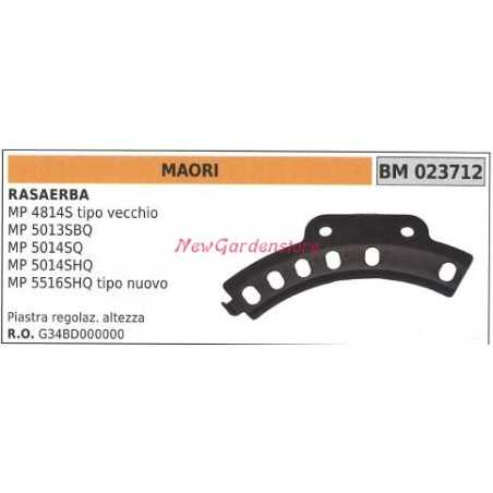 Höhenverstellplatte MAORI Rasenmäher Mähwerk MP 4814S 023712 | NewgardenParts.com