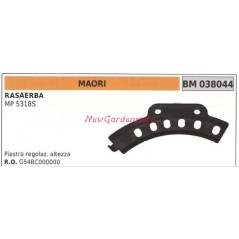 Placa de ajuste de altura del cortacésped MAORI MP5318S 038044