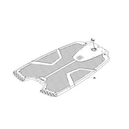CHARGING STATION PLATE 595283601 ORIGINAL HUSQVARNA | NewgardenParts.com