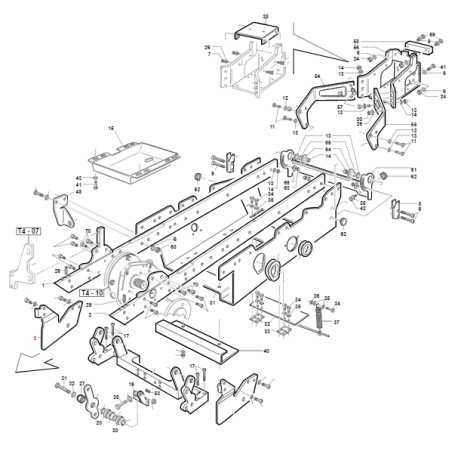 Piastra supporto braccio DX TURBO1 ORIGINALE GIANNI FERRARI 01.50.00.0276 | NewgardenParts.com
