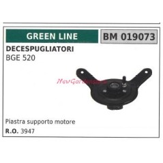 Engine Holder Plate GREENLINE brushcutter BGE 520 019073 | NewgardenParts.com