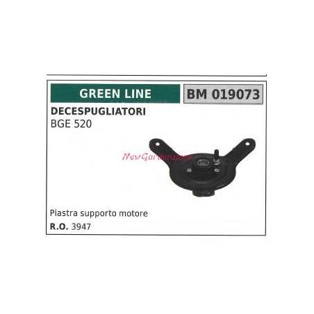 Engine Holder Plate GREENLINE brushcutter BGE 520 019073 | NewgardenParts.com