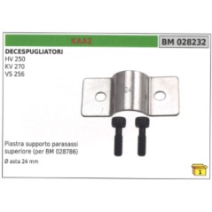 KAAZ upper axle support plate for HV250 brushcutter shaft Ø 24 mm | NewgardenParts.com