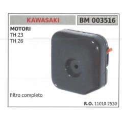 Filtro aria con supporto per MOTORE KAWASAKI tagliasiepi TH 23 TH 26 11010-2530