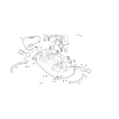 Piatto di taglio nudo rosso trattorino rasaerba ORIGINALE STIGA XLR 170 HD | NewgardenParts.com