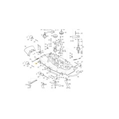 Piatto di taglio nudo trattorino rasaerba ORIGINALE STIGA XLHT 270 4WD | NewgardenParts.com