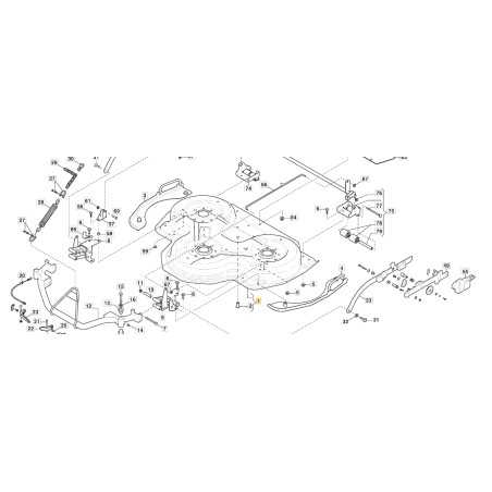 Cutting deck green nude lawn tractor ORIGINAL STIGA EASY CLEAN | NewgardenParts.com