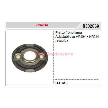 Placa freno cuchilla HONDA cortacésped HR194 214 R302069 | NewgardenParts.com