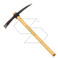 Extra type pickaxe with polished blade and 100 cm polished handle | NewgardenParts.com
