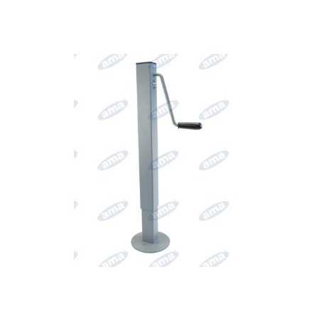 Piede di appoggio con manovella laterale per rimorchio e carribotte AMA 01082 | NewgardenParts.com