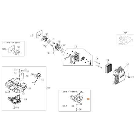 Piede ORIGINALE OLEOMAC per unità motore BC 300 D 61170041R | NewgardenParts.com
