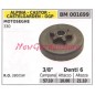Sprocket ALPINA chainsaw engine 330 3/8' teeth 6 001699