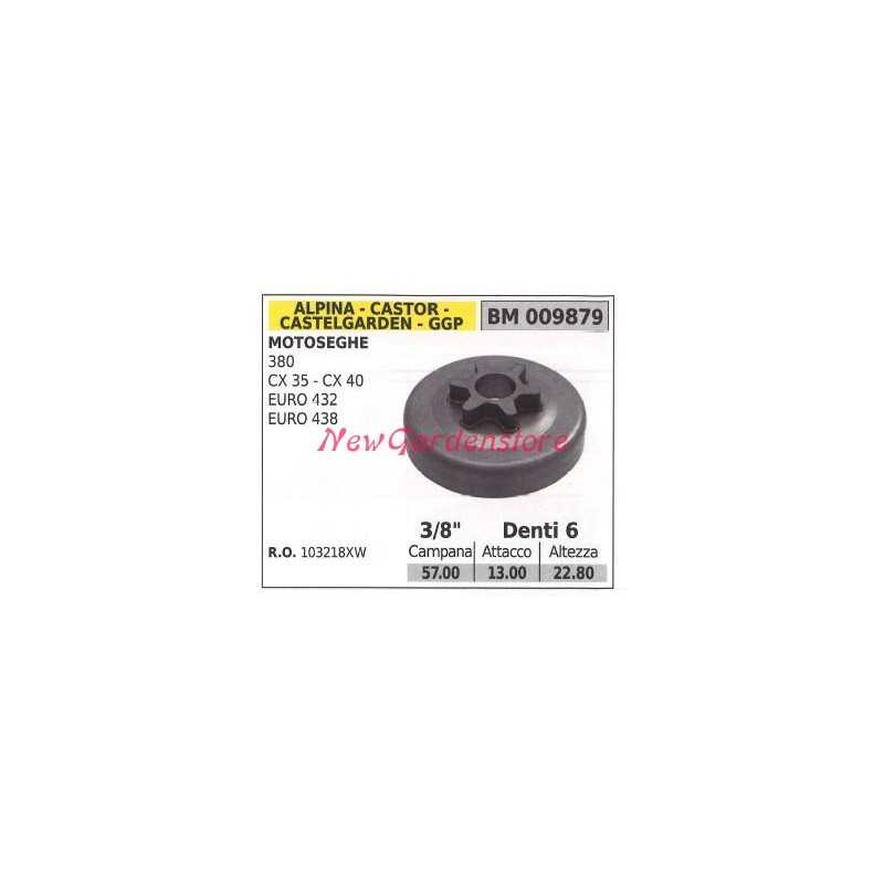 Pignone ALPINA motore motosega 380 CS 35 40 3/8' denti 6 009879