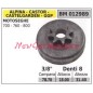 Pignon moteur tronçonneuse ALPINA 700 760 800 3/8' dents 8 012989