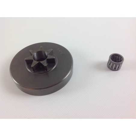 Chain saw clutch bell pinion 112-113-114-116-117-119 DOLMAR-MAKITA | NewgardenParts.com