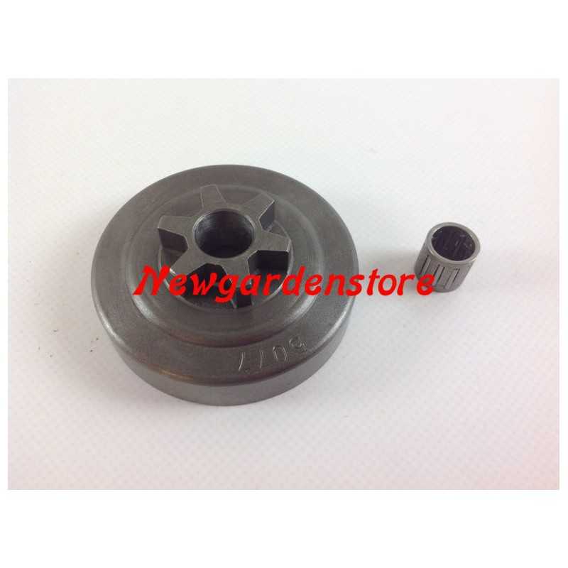 Pignone campana frizione catena motosega CS3000-CS3400-CS3450 ECHO 3/8 6 DENTI