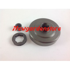 Pignone campana frizione catena motosega HUSQVARNA 154 254 370060 325 RANCHER50 | NewgardenParts.com