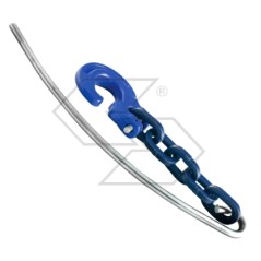 Catena Choker con gancio e puntale grado 100 lunghezza 2.5m Ø catena 7 mm | NewgardenParts.com