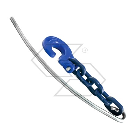 Catena Choker con gancio e puntale grado 100 lunghezza 2.5m Ø catena 7 mm | NewgardenParts.com