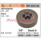 Pignone campana frizione motosega OLEOMAC EFCO 936 940 325' denti 7 50060033