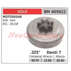Clutch bell pinion SOLO chainsaw 639 644 651 651SP 005922 | NewgardenParts.com