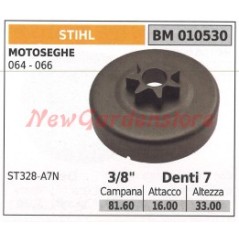 STIHL Kettensäge Kupplungsglocke Ritzel 064 066 010530 | NewgardenParts.com