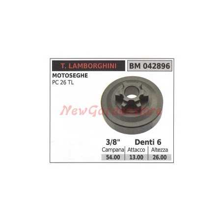 Pignon de cloche d'embrayage de tronçonneuse T. LAMBORGHINI PC26TL 042896 | NewgardenParts.com