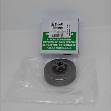 Pignone campana frizione OLEOMAC GS35 GS350 3/8 EFCO MT350 MT3500 ORIGINALE | NewgardenParts.com