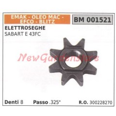 Pignone catena EMAK per elettrosega SABART E 43FC 001521 | NewgardenParts.com