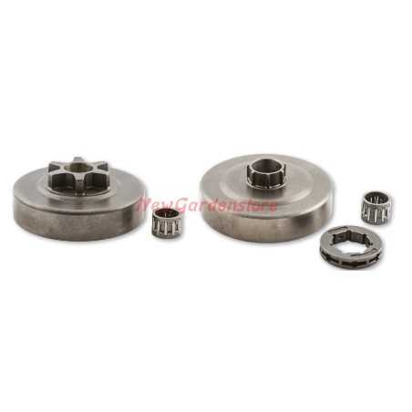 Chainsaw sprocket with fixed sprocket 7 teeth 404 pitch Partner | NewgardenParts.com