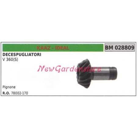KAAZ bevel gear pair sprocket, brushcutter V 360(S) 028809 | NewgardenParts.com