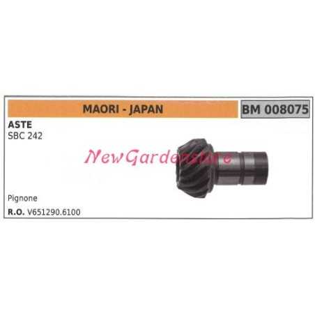 Paire d'engrenages coniques pour débroussailleuse MAORI pignon 008075 | NewgardenParts.com