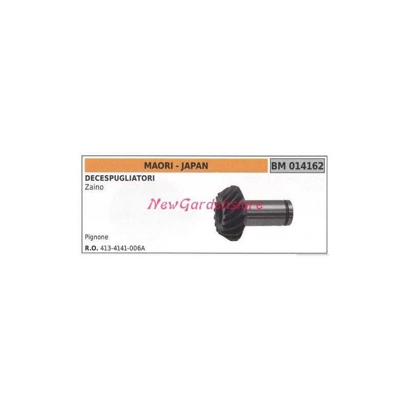 Paire d'engrenages coniques pour débroussailleuse MAORI 014162