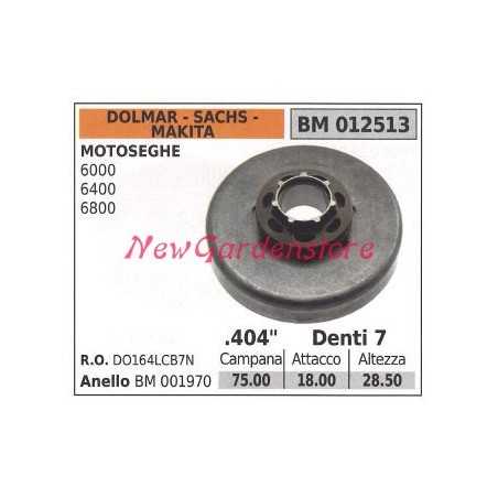 Sprocket DOLMAR chain saw motor 6000 6400 6800 .404' teeth 7 012513 | NewgardenParts.com