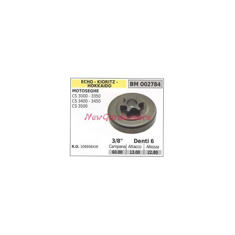 ECHO Kettensägenmotor Kettenrad CS 3000 3350 3400 3500 3/8' Zähne 6 002784