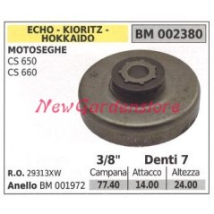 Pignone ECHO motore motosega CS 650 660 3/8' denti 7 002380 | NewgardenParts.com