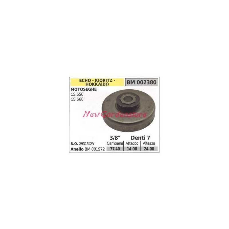 ECHO chainsaw engine sprocket CS 650 660 3/8' teeth 7 002380